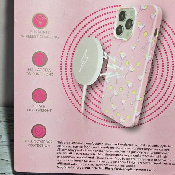 XO Poppy iPhone 15 Pro Max Magsafe Protective Cellphone Case MARGARITA Party - Picture 5 of 6